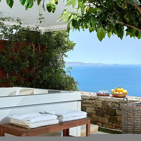 Villa Vollard With Amazing View Pool Iraklio Eksteriør billede