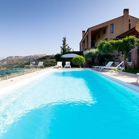 Villa Vollard With Amazing View Pool Iraklio Eksteriør billede